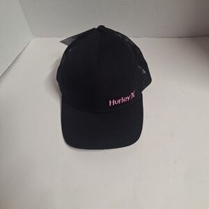Hurley Black and Pink Cap